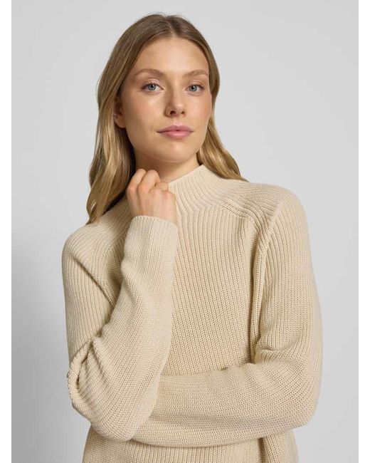 Marc O' Polo Natural Regular Fit Strickpullover aus reiner Baumwolle