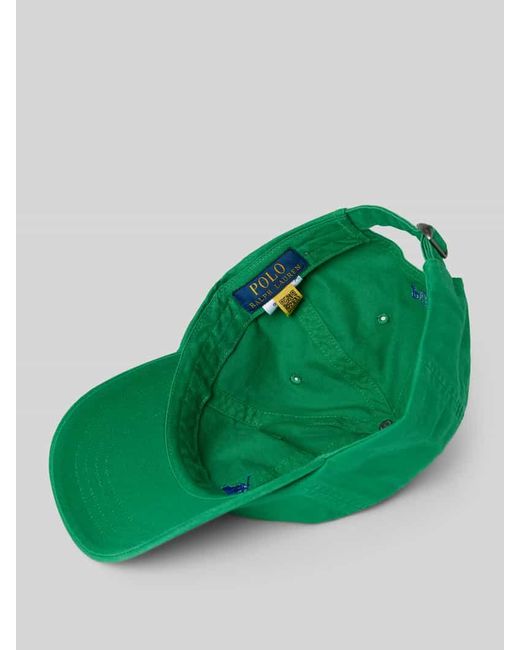 Polo Ralph Lauren Basecap mit Logo-Stitching in Green für Herren
