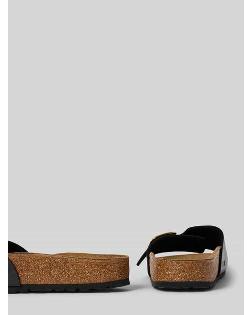 Birkenstock Black Sandalette aus Leder Modell 'Catalina'