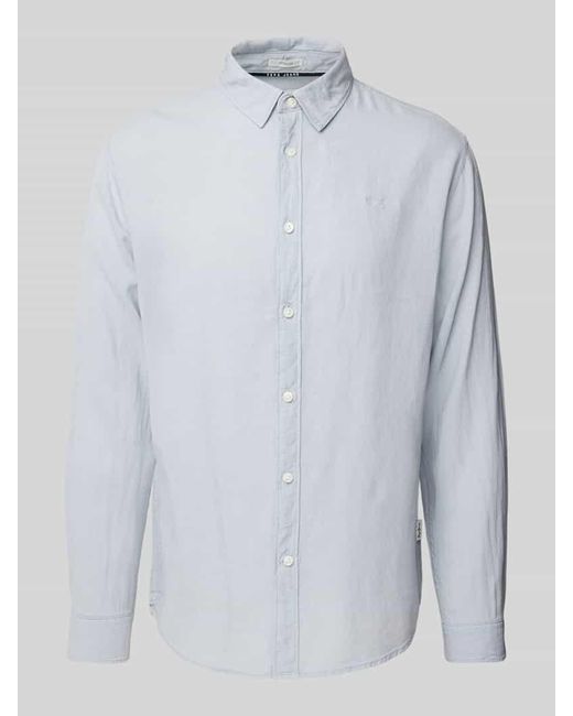Pepe Jeans Freizeithemd Mit Knopfleiste Modell 'Arnau' in White für Herren