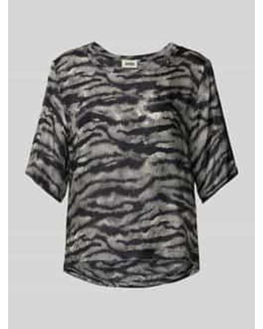Drykorn Regular Fit Blouseshirt Met Ronde Hals in het Gray
