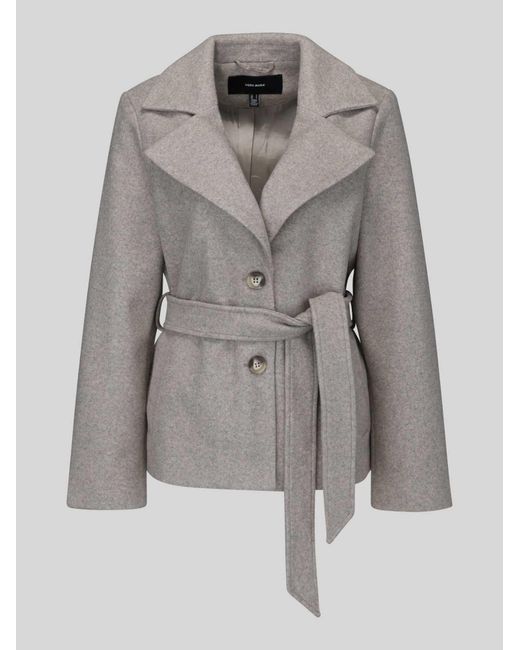 Vero Moda Teddy & Faux Fur Jassen in het Gray