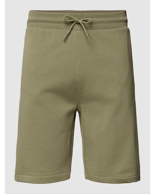 Napapijri Straight Fit Shorts mit elastischem Bund in Green für Herren