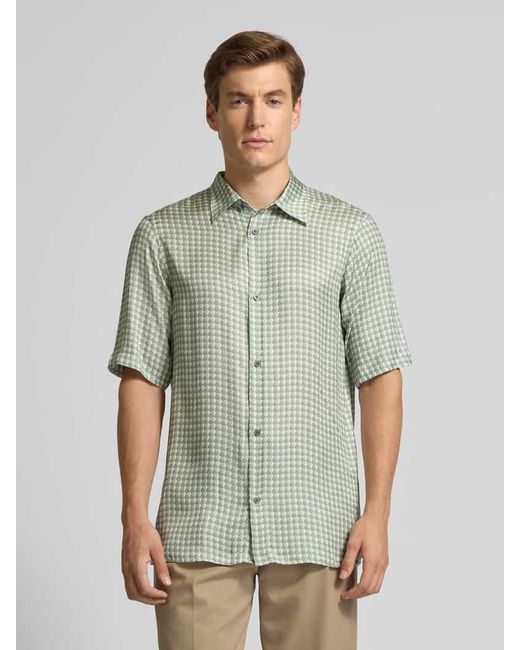 ARMANI EXCHANGE Freizeithemd mit Knopfleiste Modell 'CAMICIA' in Green für Herren