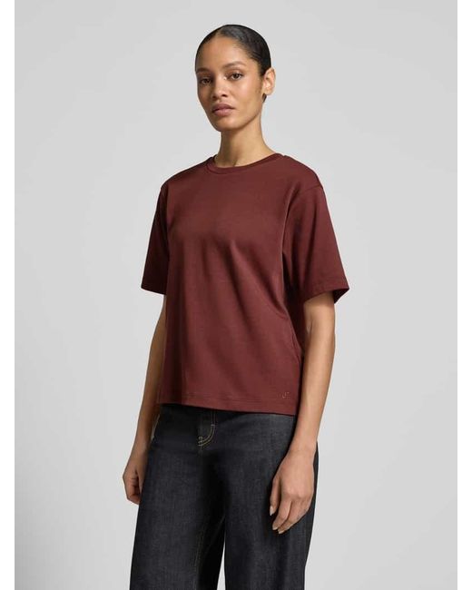 JAKE*S STUDIO WOMAN Red T-Shirt in halbärmligem Design