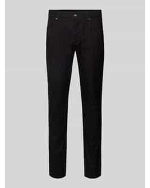 Bugatti Regular Fit Chino in het Black voor heren