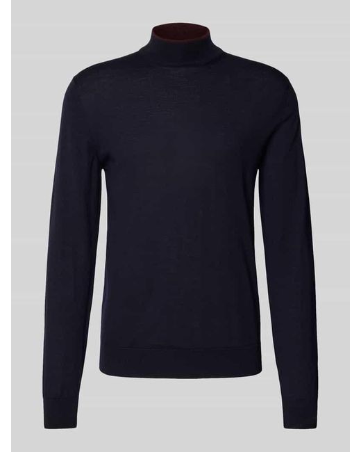 Cruna Strickpullover aus reiner Wolle in Blue für Herren