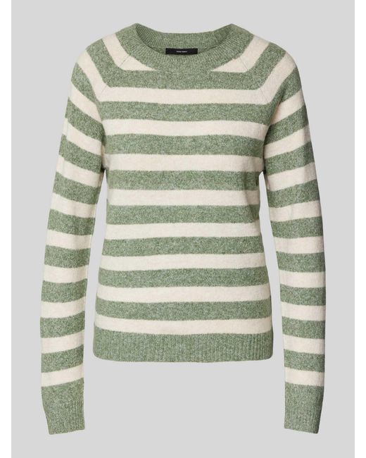 Vero Moda Zachte Pullover Met Lange Mouwen En Ronde Hals in het Green