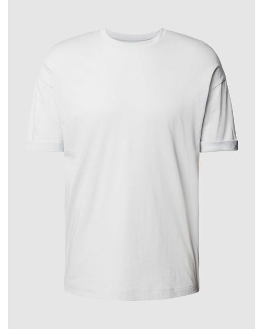 Drykorn T-shirt Met Extra Brede Schouders in het White voor heren