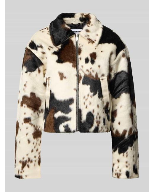 Noisy May Multicolor Jacke mit Reißverschluss Modell 'COLE'