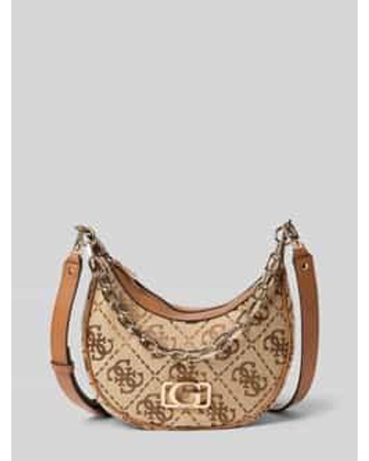 Guess Handtas Met Labelapplicatie in het Gray