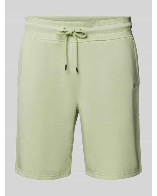 Gant Regular Fit Shorts mit elastischem Bund in Green für Herren