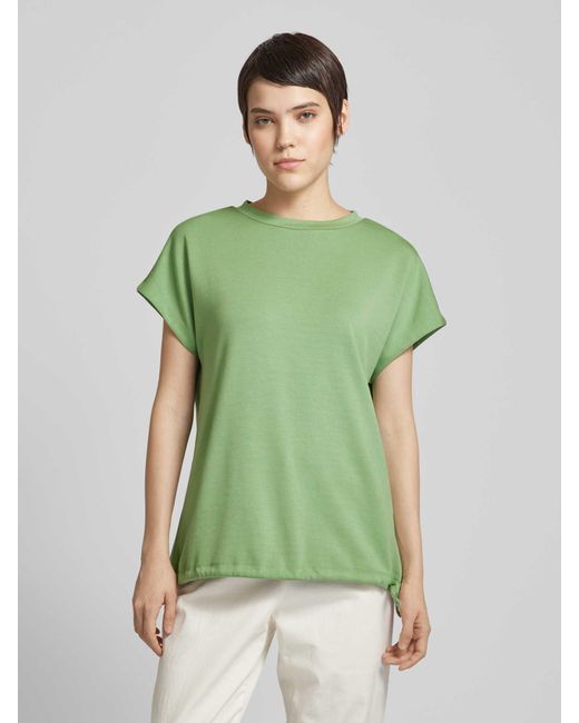 Soya Concept Green T-Shirt mit 1/2-Arm Modell 'BANU'