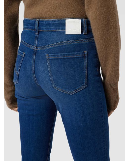 Marc Cain Blue Slim Fit Jeans im 5-Pocket-Design