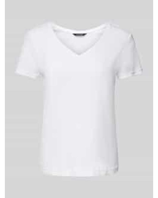 Ralph Lauren T-Shirt Met V-Hals in het White