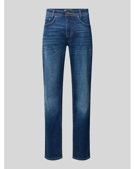 M·a·c Regular Fit Jeans in het Blue voor heren