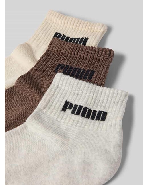 PUMA Socken mit Logo-Detail Modell 'NEW GENERATION CUSHIONED' in White für Herren