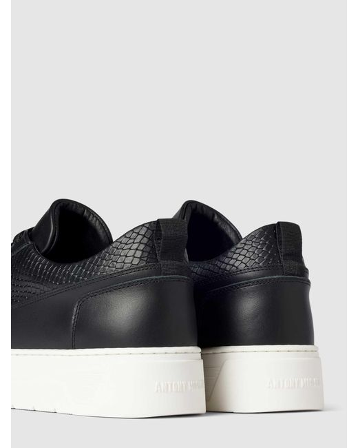 Antony Morato Sneakers Van Structuurmotief in het Black voor heren