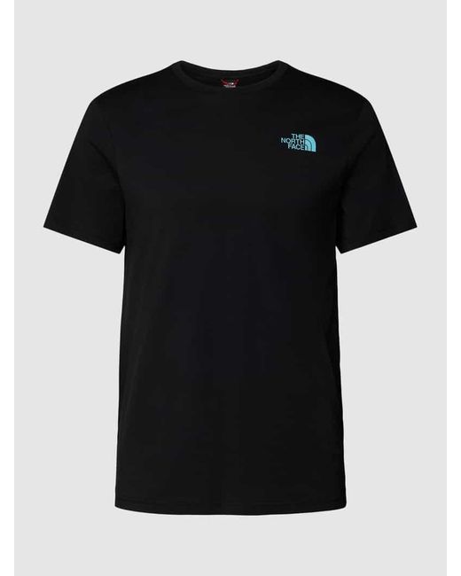 The North Face T-Shirt mit Label-Print in Black für Herren