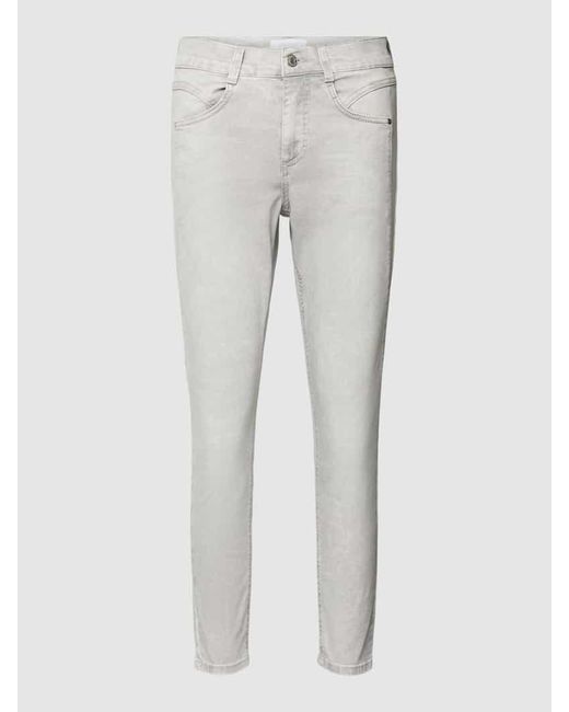 ANGELS Gray Jeans mit verkürztem Schnitt Modell 'Ornella'