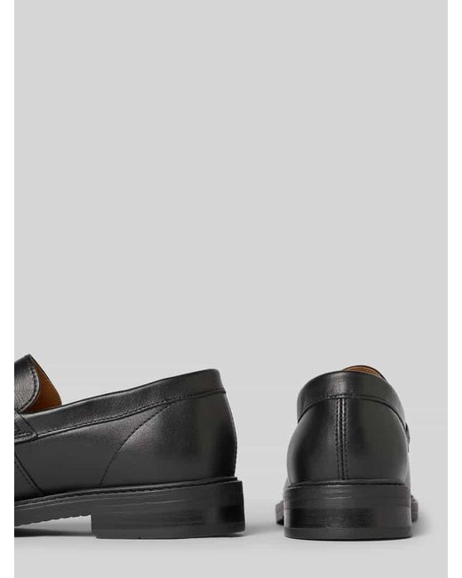 SELECTED Loafer aus echtem Leder Modell 'BLAKE' in Black für Herren