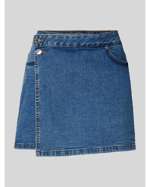 Tom Tailor Regular Fit Jeansskort in het Blue