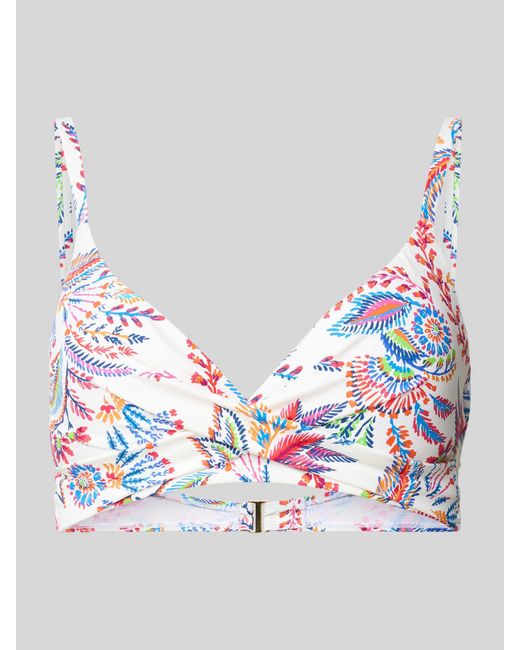 Ralph Lauren Bikinitop Met Verstelbare Bandjes in het Metallic