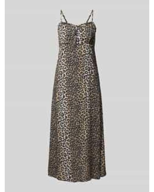 ONLY Soepele Maxi-jurk Met All-over Motief in het Multicolor