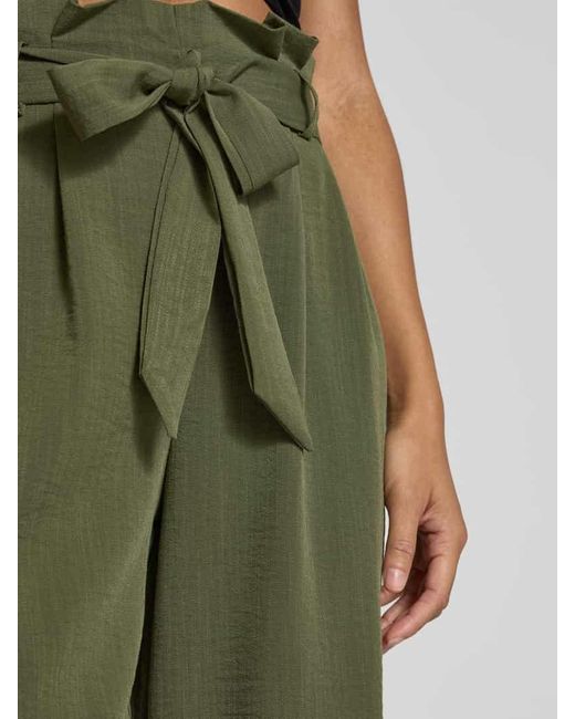 ONLY Green Regular Fit Hose mit Paperbag-Taille Modell 'MARSA'