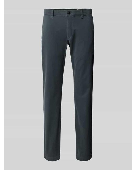 S.oliver Regular Fit Chino Aus Baumwoll-Stretch in Blue für Herren