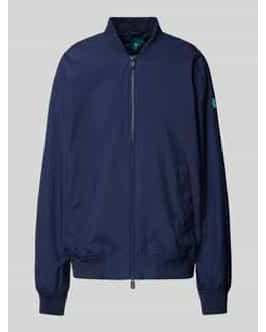 Save The Duck Bomberjack Met Steekzakken, Model 'Olen' in het Blue