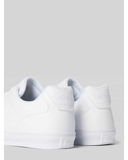 Lacoste White Sneaker aus Leder