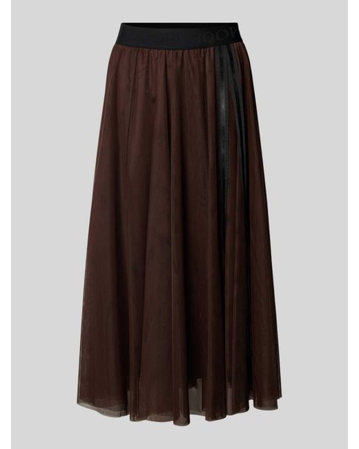 Joop! Midirok Met Elastische Band in het Brown