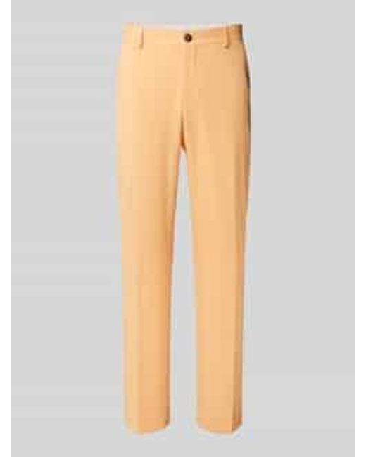 SELECTED Slim Fit Pantalon Met Persplooien, Model 'Liam' in het Multicolor voor heren