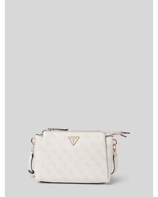 Guess Handtas Met Logopatroon in het Natural