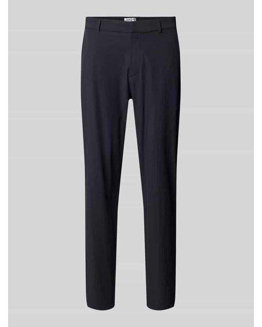 JAKE*S STUDIO MEN Regular Fit Stoffhose mit Eingrifftaschen in Blue für Herren