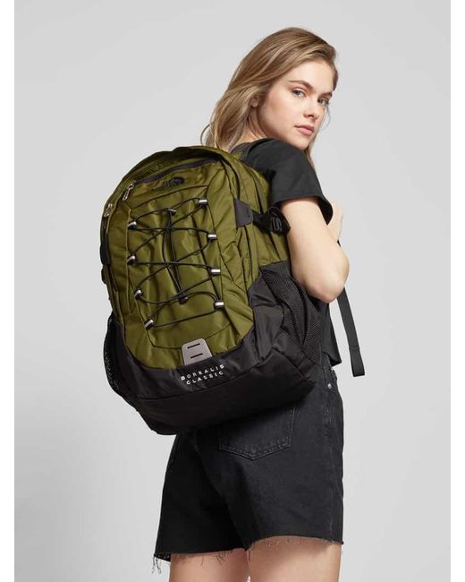 The North Face Green Rucksack mit Label-Stitching Modell 'BOREALIS'