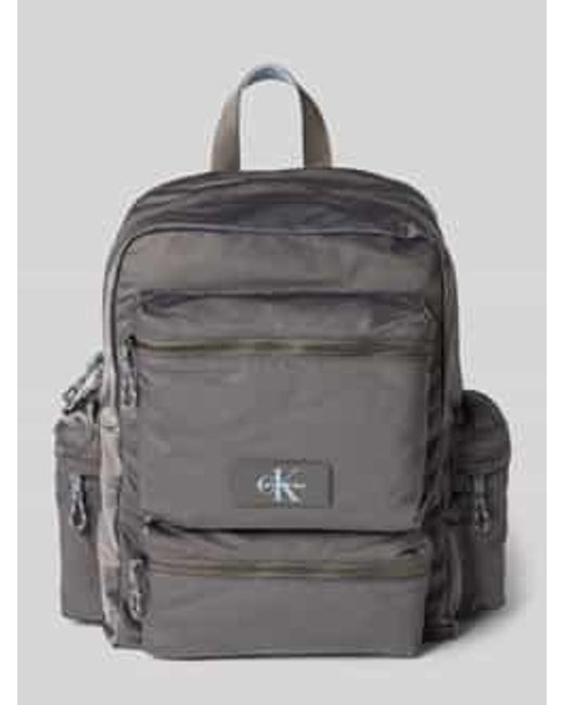 Calvin Klein Rugzak Met Draagband in het Gray voor heren