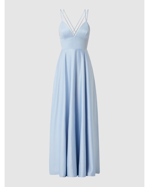 Jake*s Cocktail Jake*s Cocktail Abendkleid mit wattierten Cups in Blau |  Lyst AT