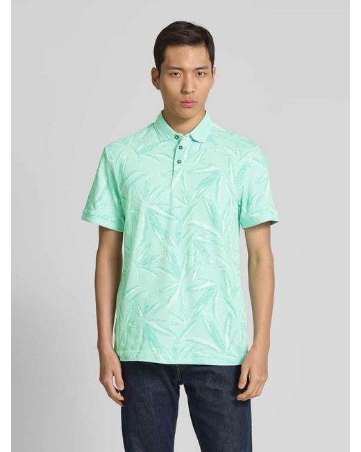 Tom Tailor Regular Fit Poloshirt aus Baumwoll-Elasthan-Mix in Green für Herren