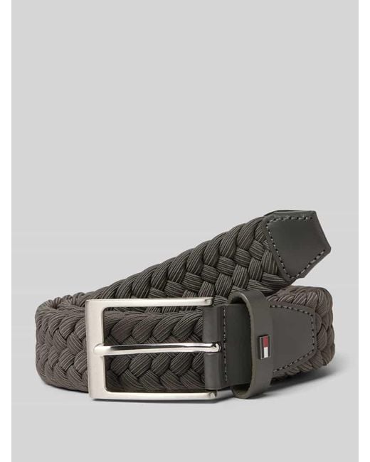 Tommy Hilfiger Gürtel in Flechtoptik in Gray für Herren