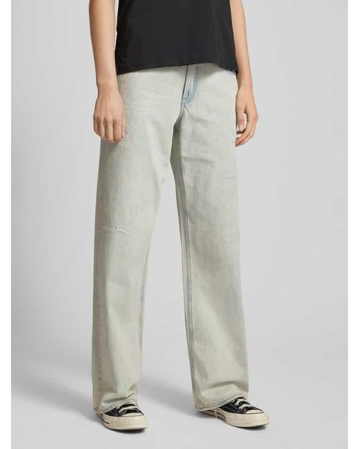 G-Star RAW Loose Fit Jeans im 5-Pocket-Design Modell 'Judee' in White für Herren