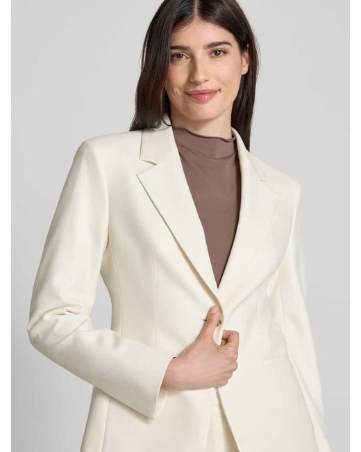 Boss Natural Blazer Mit Brustleistentasche Modell 'Jia'