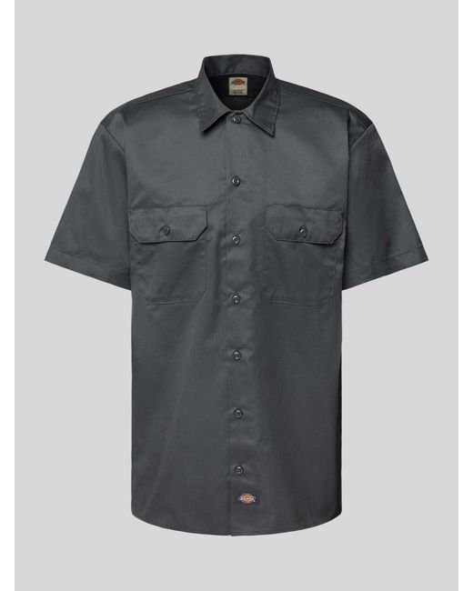 Dickies Vrijetijdsoverhemd Met Knoopsluiting in het Black voor heren