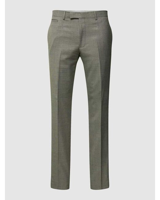 Strellson Slim Fit Anzughose in Melange-Optik Modell 'Kynd' in Gray für Herren
