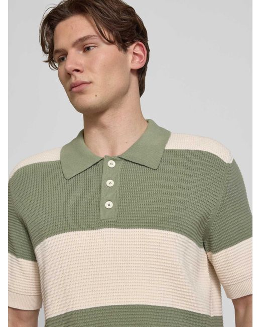 Marc O' Polo Regular Fit Poloshirt Van Puur Katoen in het Green voor heren