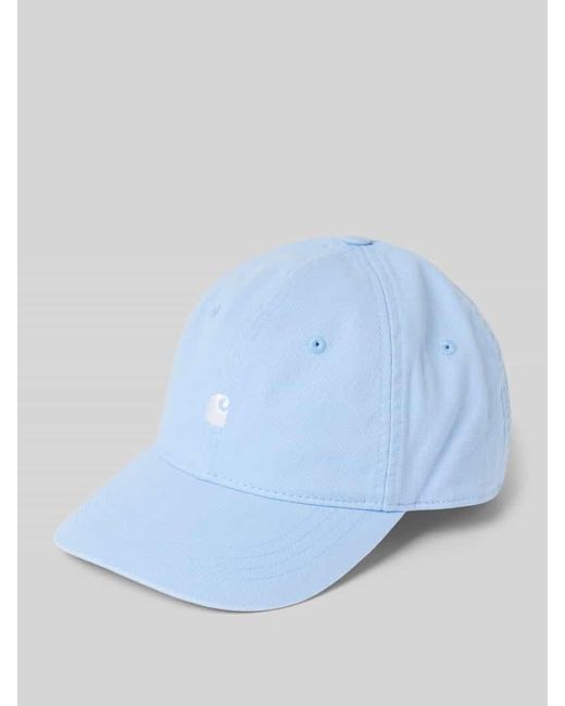 Carhartt Basecap mit Label-Stitching Modell 'MADISON' in Blue für Herren