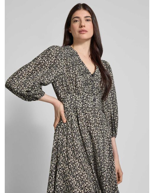 IVY & OAK Maxi-jurk Met Knoopsluiting in het Gray