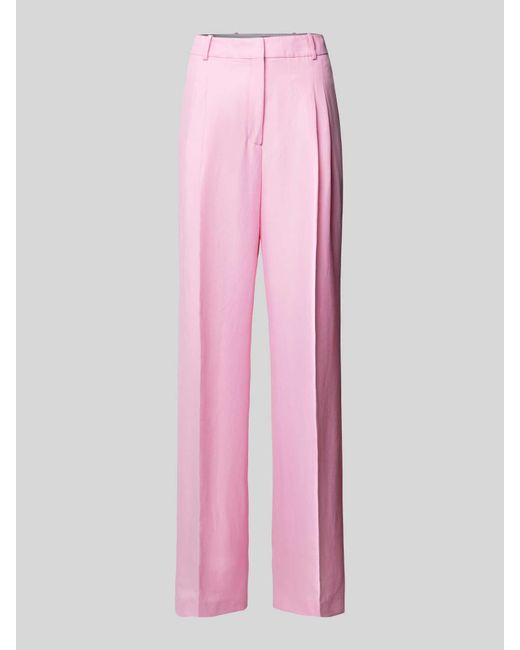HUGO Pantalon Met Steekzakken Opzij in het Pink