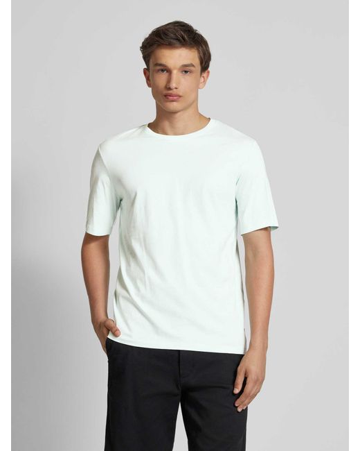 Jack & Jones T-Shirt mit Label-Detail Modell 'ORGANIC' in White für Herren